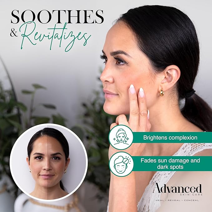 Advanced Skin Care | Vitamin C Face Serum with Vitamin E and Ferulic Acid | Hydrating and Skin Brightening Formula | Rejuvenating & UV Protection | All Skin Type 1oz Vitamin C Serum for Face