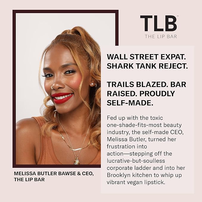 The Lip Bar - Nonstop Liquid Matte Lipstick 2-Pack, Naturalista (Soft Brown) + Rich Auntie (Deep Berry) - High Pigment - One Swipe - Long Lasting - Jojoba Oil & Vitamin E - Vegan - Make Up -.24 fl oz