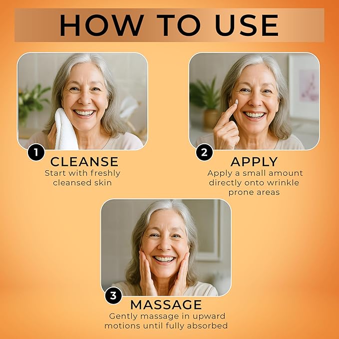 Deep Wrinkle Filler for Face – Collagen-Infused Cream with Birch Tree Sap, Jojoba & Avocado – Targets Fine Lines & Wrinkles – Suitable for All Skin Types – 1.3 fl oz