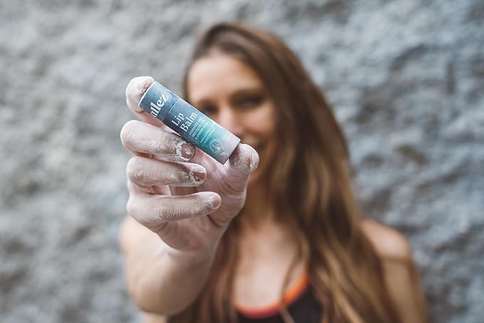 Allez Outdoor Vegan Lip & Eye Balm, Plant-Based Formula with Shea Butter, Jojoba Oil & Algae Extract for Skin Hydration & Protection, Sea Salt/Kelp Scent, 3-Pack