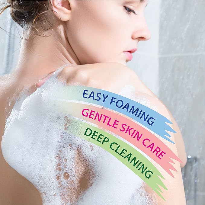 Dead Sea Collection Coconut Body Wash for Women and Men - with Pure Dead Sea Minerals and Coconut Oil - Cleanses and Moisturizes Skin - Pack of 2 (67.6 fl. oz)