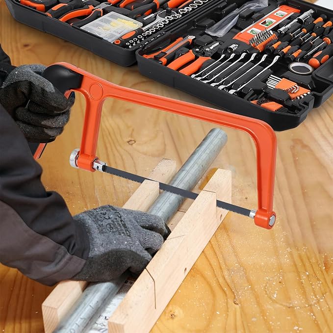 236 Piece Socket Wrench Auto Repair Tool Combination Package Mixed Tool Set, General Household Home Repair and Mechanic's Hand Tool Kit Set with Plastic Toolbox Storage Case