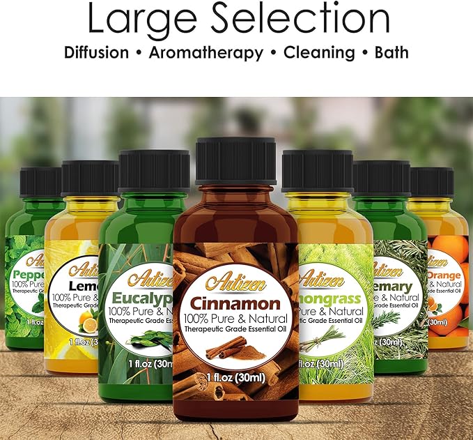 Artizen 2oz Oils - Peppermint Essential Oil - 2 Fluid Ounces