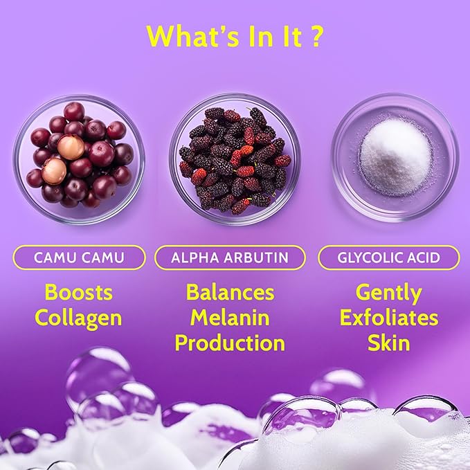 Brightening Body Wash | Glowing Skin Vitamin C Bodywash | Helps to Reduce Fades Dark Spots, Evens out Skin Tone | Alpha Arbutin | 30X Vitamin C | For Women & Men | 15.9 Fl oz