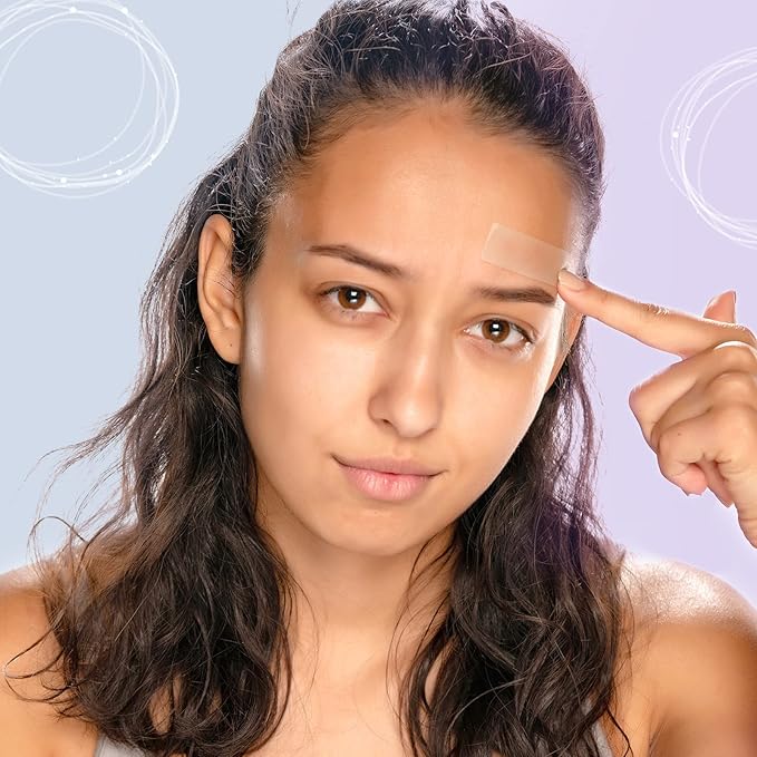 AUSLKA Large Blemish Patches, XL Pimple Patch -18 Strips - Hydrocolloid Patch for Covering Zits - Spot Stickers - Vegan and Cruelty for Face and Skin