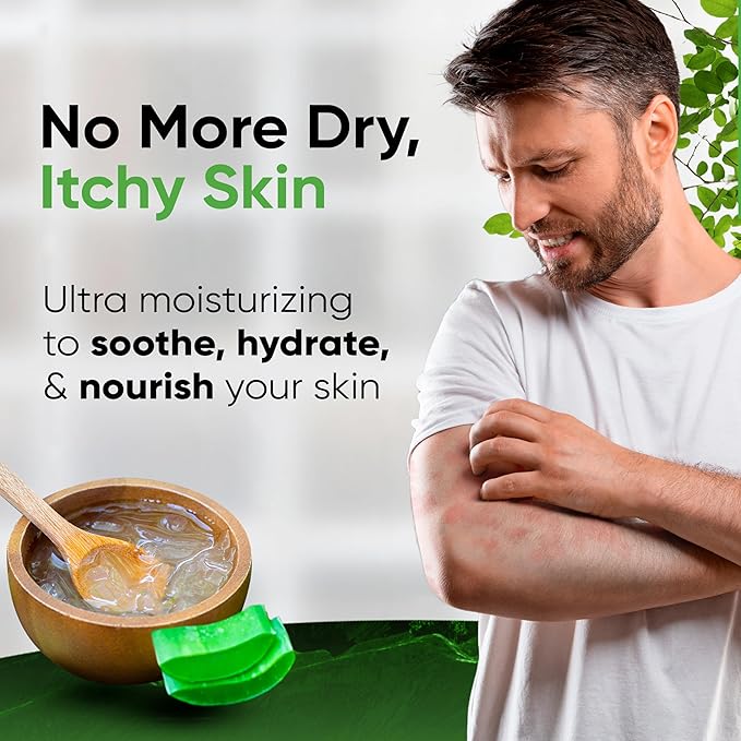 Certified Organic Eczema Soaps with Oatmeal — 2-Pack, Unscented — Food-Grade Aloe & Cocoa Butter for Eczema, Dry, Itchy Skin & Psoriasis — for Adults & Children (2)