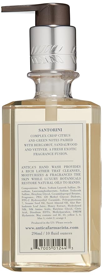 Antica Farmacista Hand Wash -Santorini, 10 Fl Oz (Pack of 1)