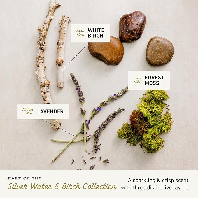 Cremo Body Wash Men, A Revitalizing Combination of Glacier-Fed Streams and White Birch, 16 Fl Oz