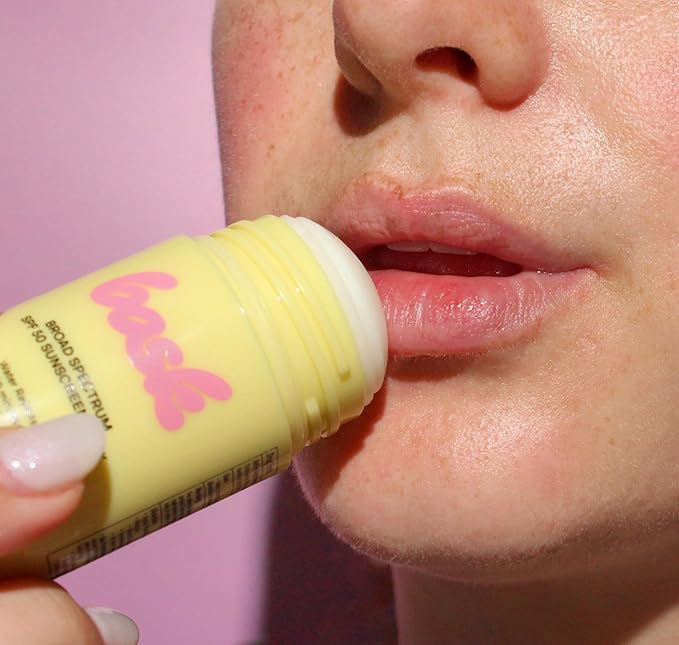 Bask Suncare SPF 50 Fragrance Free Sunscreen Stick - Broad Spectrum Face & Lip Protection, Dermatologist Recommended, Hydrating, Lightweight & Fast Absorbing, Matte Finish, 1 oz