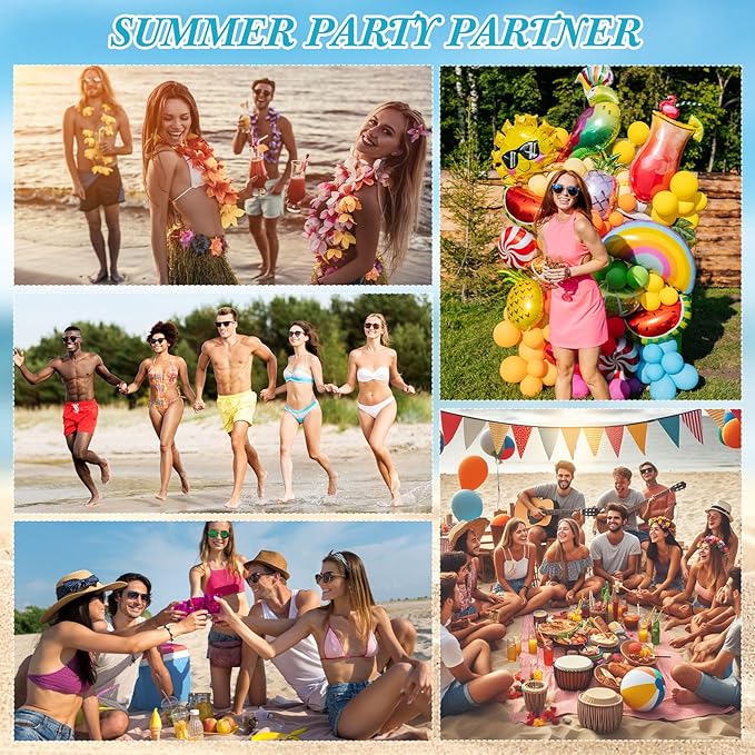 24 Pcs Mini Sunscreen Bulk for Summer Wedding Party Spf 30 Water Resistant Sunscreen Lotion Bulk 1oz Travel Size for Thank You Gifts Wedding Party Supplies(White Cream,Beach)