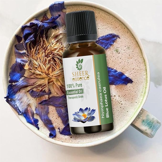 Blue Lotus Essential Oil, Therapeutic Grade, 100% Pure and Natural Premium Grade Oil, 5 ML to 1000 ML (500 ML)