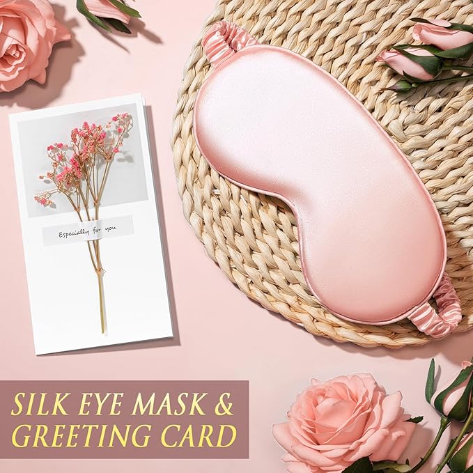 Birthday Gifts for Women, Self Care Gifts Get Well Soon Gifts Basket for Women, Rose Relaxing Spa Gifts Care Package w/ Luxury Blanket, Mothers Day Gifts for Mom Her Wife Girlfriend Friend Sister