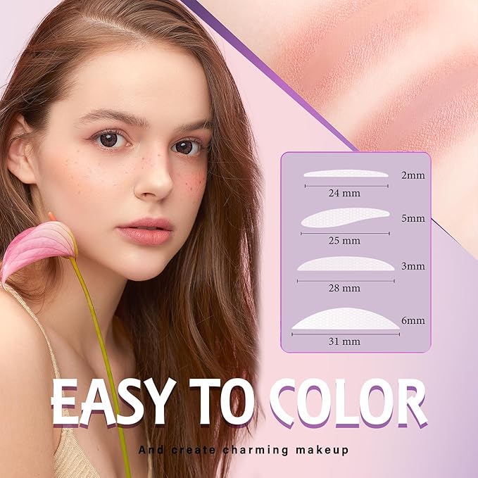 720PCS Invisible Eyelid Tape - Eyelid Lifter Strips - Eyelid Tape for Hooded Eyes Invisible, Instantly lifts loose Skin Around The Eyes Without Surgery, Creating Deep, Natural-looking Eyelids Easily