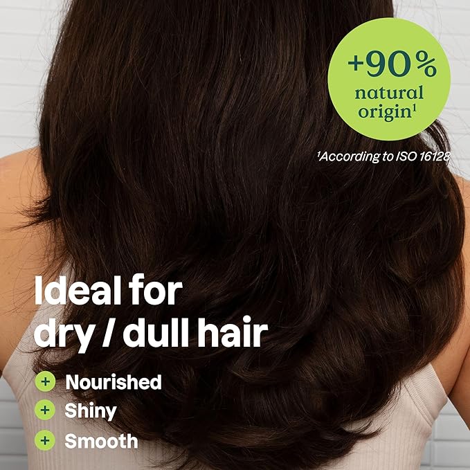 ATTITUDE Nourishing Shampoo Bar, Natural Origin, For Dry and Dull Hair, Avocado Oil & Blue Clay, EWG Verified & Clean Ingredients, Vegan, Pear & Amber, 4 Oz