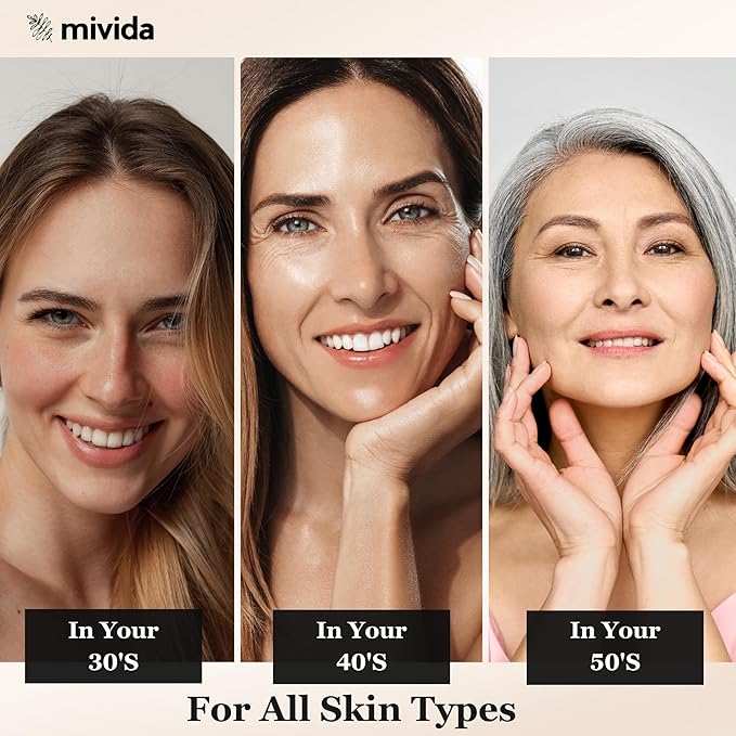 Advanced+ Super Serum with Retinol, Hyaluronic-Acid, Rosehip Oil & Vitamin C | All-In-One Anti Aging Face Serum | Brightening, Firming, AntiWrinkles, Fine Lines, Evens Tone, Healthy Glow | 1oz