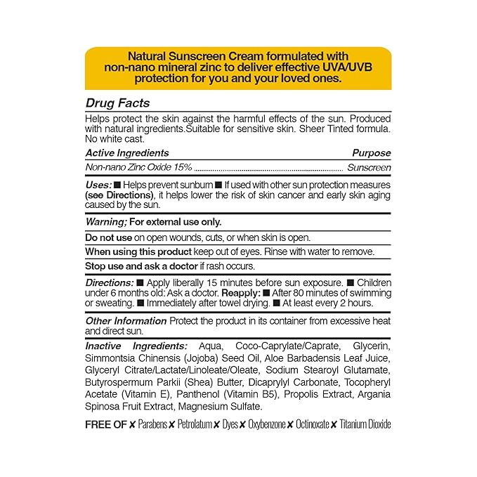 BEE and YOU Mineral Body Sunscreen SPF 50 | Non-Nano Zinc Oxide | 100% Natural, Reef-Safe, Broad Spectrum UVA/UVB Protection | Eco-Friendly Sunscreen for Body