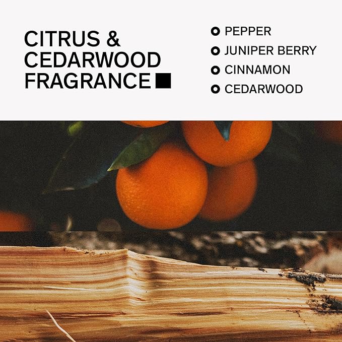 Aluminum-Free Deodorant for Men by Bravo Sierra, 3-Pack- Contains Natural Ingredients – Long Lasting All-Day Odor and Sweat Protection - Citrus and Cedarwood, 3.2 oz-Paraben-Free, Vegan & Cruelty-Free