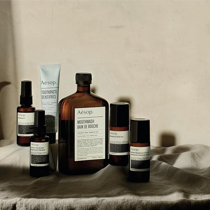 Aesop Herbal Deodorant Spray | Aluminum Free | Deodorant Reduces + Masks Underarm Odor | Sage Leaf, Zinc Ricinoleate, Witch Hazel | 1.7 oz / 50mL