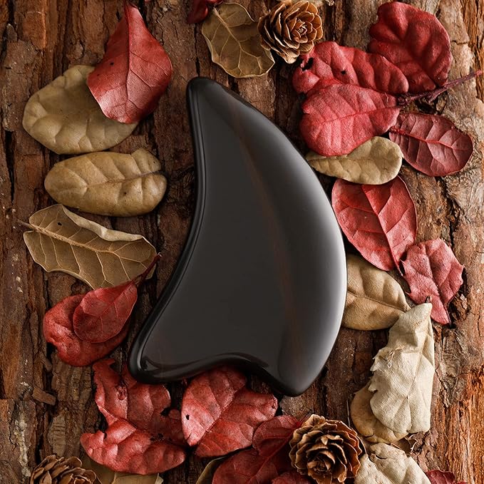 Bian Stone Gua Sha Facial Tools Scraping Massage Face Guasha Board Scraping Plate