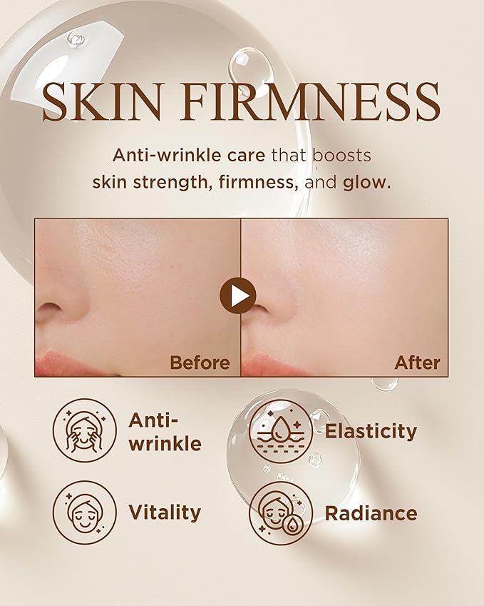 Bon Yeon Jin Korean Red Ginseng Face Essence Serum Gift Set - Anti-Aging Deep Hydration Nourishing Wrinkle Improvement with Ceramide Adenosine for Resilient Skin, 1.69 fl.oz.