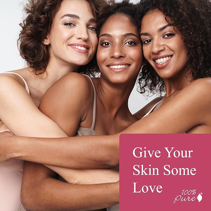 100% PURE Organic Cherry Lip Balm, Moisturizing, Soothing for Dry, Chapped Lips, Made w/Coconut Oil, Vitamin E, Natural Lip Balm - 0.4 oz