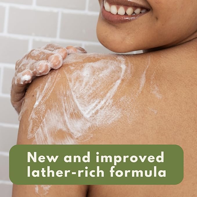 Aveeno Daily Moisturizing Body Wash for Women and Men for Dry & Sensitive Skin, Paraben, Soap & Dye-Free, Gentle Shower Cleanser, Dermatologist Recommended Brand, Lightly Scented, 33 Fl Oz