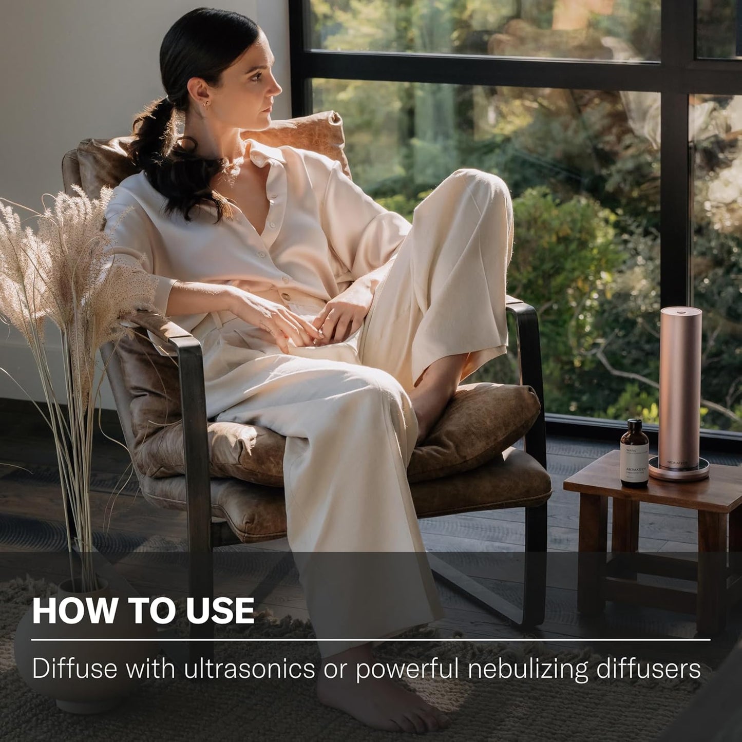 Aromatech Fig & Orange Blossom Aroma Essential Oil Blend: Hotel Inspired Aromatherapy with for Ultrasonic Diffusers & Nebulizers - 16.9 fl oz, 500 mL