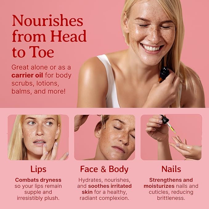 Bella Terra Oils - Organic Pomegranate Seed Oil 16 oz - Revel in The Essence of Punicic Acid & Ellagic Acid, Nature’s Gift for Radiant & Nourished Skin