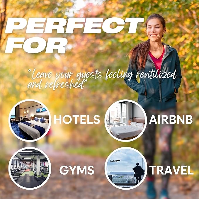 Airbnb Travel+Essentials Shampoo and Conditioner Sets Body Wash Lotion & Soap,Guest Bathroom Essentials Toiletries Kit Bulk Mini Set Kits Sulfate Free Air Bnb Toiletry (10 Count)