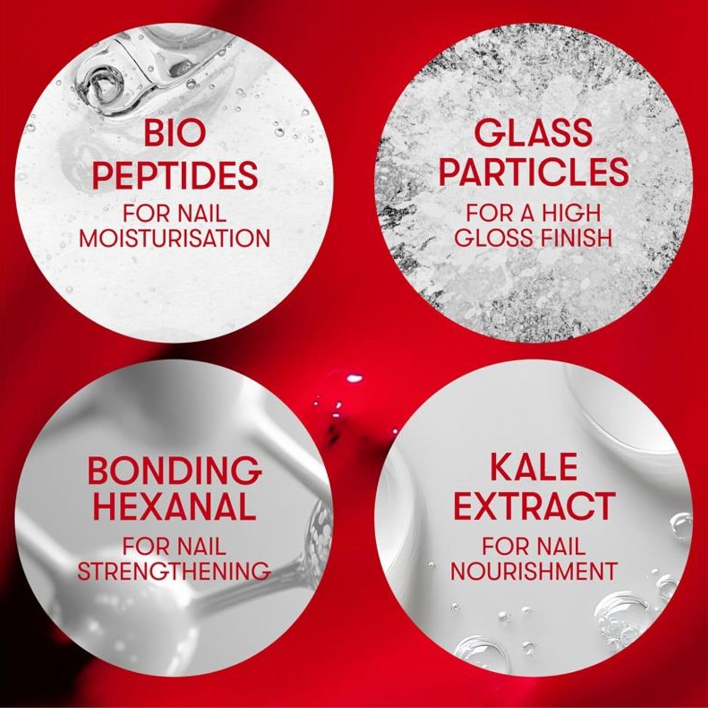 Nails Inc It's Topless Gel-Like Nail Polish, 4-in-1 Base Coat, Treatment, Color & Top Coat, Long Lasting, Strong, Chip Free Nails, Glossy Salon Quality Manicure, Air Dry Nail Polish, Kim, 0.47 Fl Oz