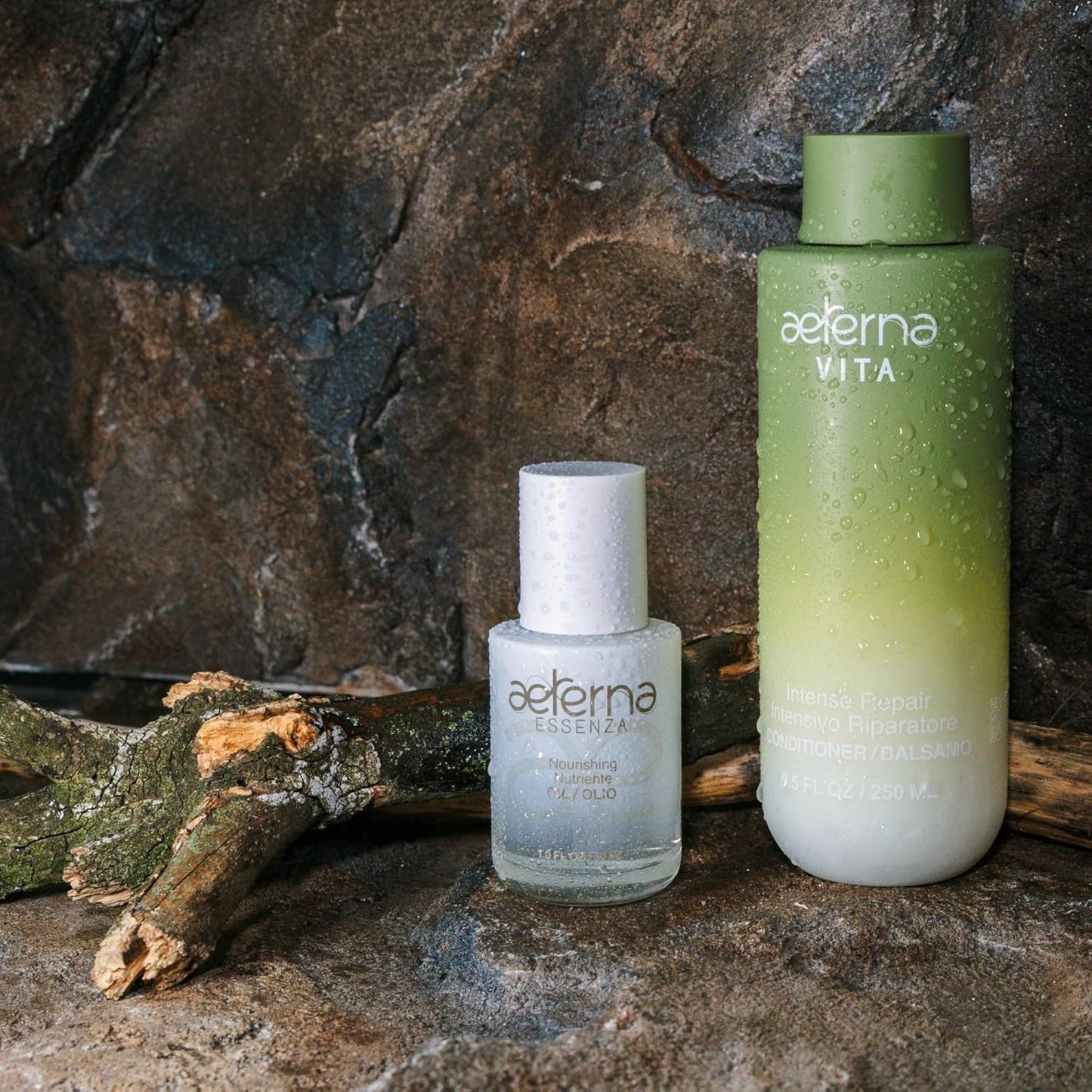 Aeterna VITA Intense Repair Keratin Deep Conditioner for Dry Damaged Hair | Thyme, Ginseng Root Extract | Color-Safe - 250 ml