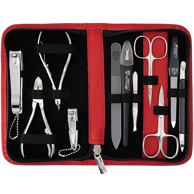 3 Swords Germany – manicure pedicure set kit - Made in Germany/Solingen