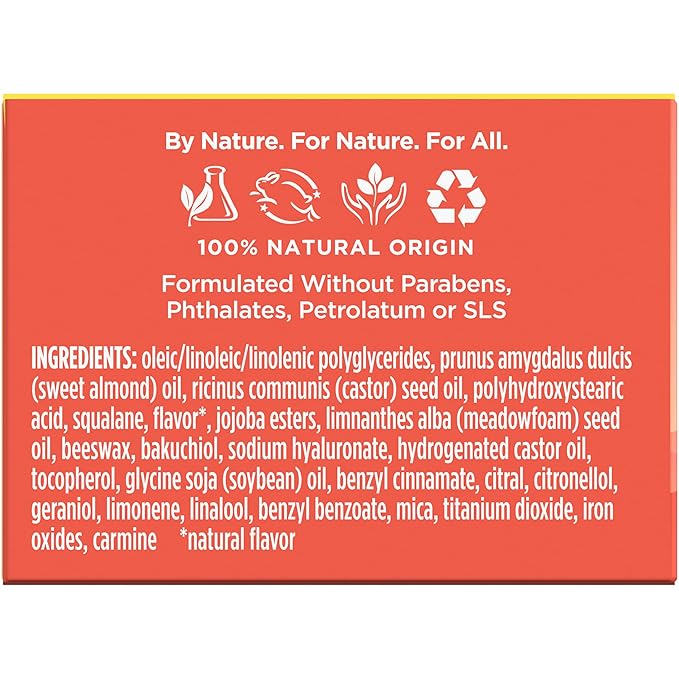 Burt’s Bees Moonlight Orchard Lip Sleeping Mask, With Hyaluronic Acid and Squalane Moisturizer To Instantly Hydrate Lips, Overnight Mask, Treatment, 0.45 oz.