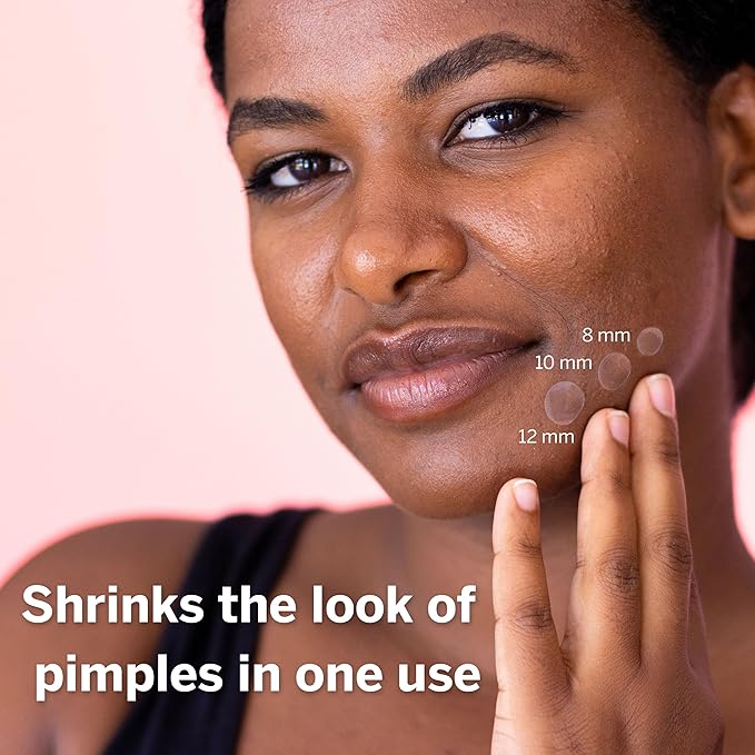 Dot Pimple Zit Patches for Face – Dermatologist Recommended & Ranked 1 for Most Effective Blemish Support – All Natural Hydrocolloid Acne Stickers with Vitamin C & Salicylic Acid (8, 10, 12 mm, 76 ct)