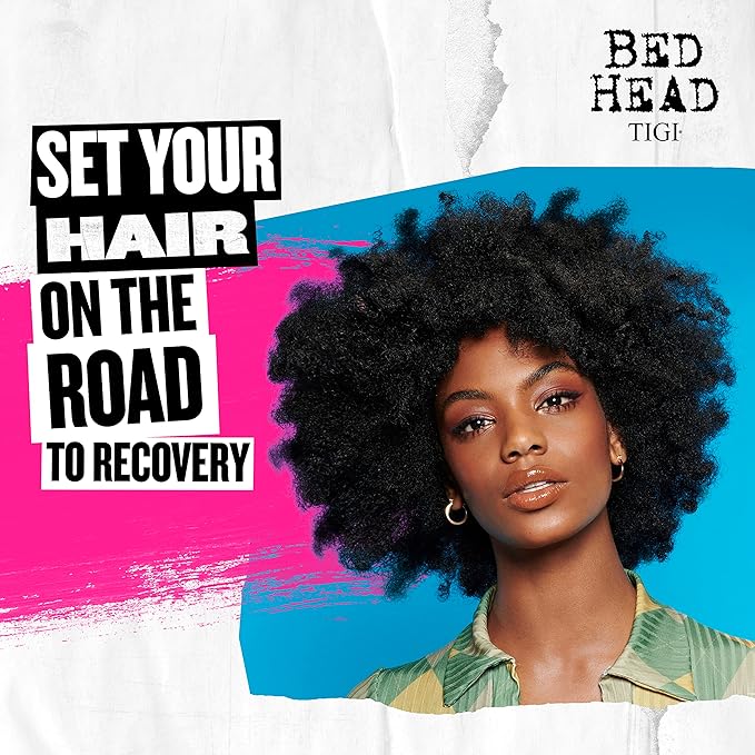Bed Head by TIGI Recovery Moisturizing Shampoo and Conditioner Set for Dry Hair, with Prickly Pear Cactus Extract, 25.36 fl oz, 2 Pack