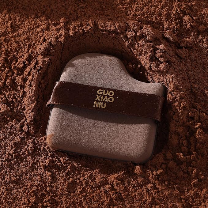 6Pcs Makeup Powder Puffs Set with Cases, Velour/Leather/Air Cushion Makeup Puff, Reusable & Washable, Ideal For Foundation, powder cream, Setting, concealer, Wet Dry Makeup tools (1Box)